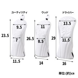 ゴルフクラブカバー ゴルフ ヘッドカバー クラ...の詳細画像3