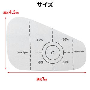 ショットマーカー ゴルフ 練習 120枚入 ア...の詳細画像3