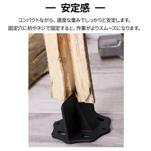 薪割り クサビ くさび 楔 薪割り道具 置き型...の詳細画像3