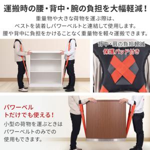 運搬ベルト 運搬用ベルト 引っ越しベルト 2本...の詳細画像1