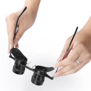 双眼鏡 メガネ型 ハンズフリー 観劇用 コンサ...の詳細画像1