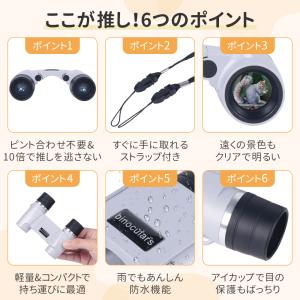 双眼鏡 コンサート ライブ用 コンパクト手持ち...の詳細画像1
