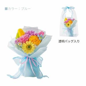 花束 ソープフラワー クリアバッグ付き ブーケ...の詳細画像3