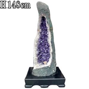 theory xyz アメジスト 原石 ドーム 水晶 共生 群晶 4kg 紫水晶 置物