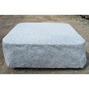 国産 御影石 沓脱石 一枚石 踏み石 真壁小目 MK23 台座 天然石 庭石