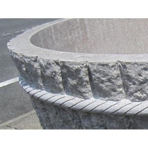 希少 天然 桶風呂 桜御影 大きい 大型 石 ...の詳細画像3