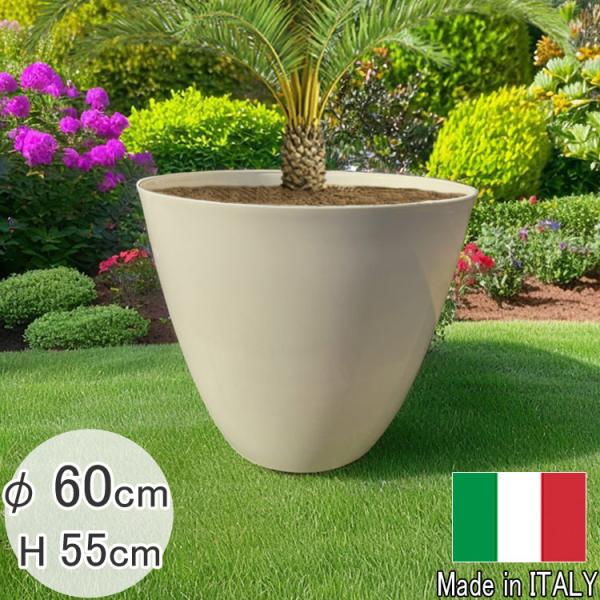 送料無料 プランター バイヨン φ60cm 112L 20号 大きい フラワーポット 大型 特大 植...