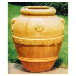 イタリア製 テラコッタプランター 大型 植木鉢 オルチョ インプルネータ100 素焼き Cotto Senese Cod.19 3129