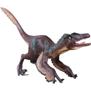 FRP 恐竜 オブジェ 羽のあるヴェロキラプトル Velociraptor リアル 置物 店舗 看板 フィギュア 庭 ガーデニング 屋外 動物 イベント 什器 ディスプレイ fr220079