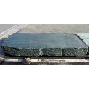 天然石 沓脱石 高さ45cm 幅169cm 玄関 作法 靴脱ぎ石 縁側 庭 2 庭石