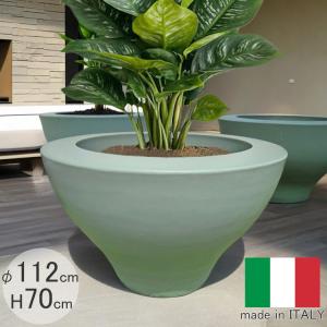 展示使用品 イタリア製 270L プランター ミング エクストララージ φ112cm 大きい 特大 大型 植木鉢 シンボルツリー おしゃれ 特別セール品