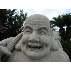 七福神 布袋 仏像販売 仏像 石仏 砂岩彫刻 石像の詳細画像1