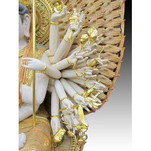 千手観音菩薩 座像 木彫り彫刻 仏像販売 仏像の詳細画像3