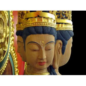 大日如来 四面大日如来 仏像 截金彩色 木彫り...の詳細画像4