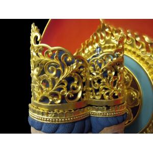 大日如来 四面大日如来 仏像 截金彩色 木彫り...の詳細画像5
