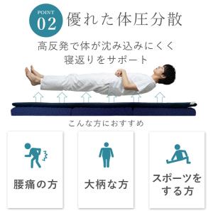 洗える 涼しい マットレストッパー 高反発 4...の詳細画像4