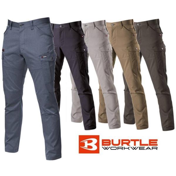 【当日出荷・送料無料】BURTLE バートル 7052 S〜5L ストレッチ カーゴパンツ 秋冬 か...