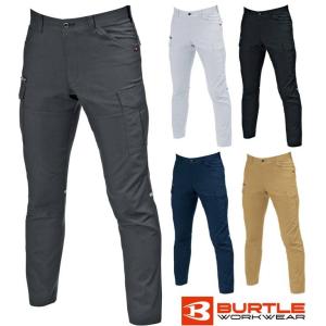 【送料無料】BURTLE バートル 9092 ストレッチ カーゴパンツ S〜8L 春夏 かんたんすそ上げ申込み 反射材付き 9082後継品 2020年モデル 吸汗速乾 静電｜はたらくヒト支え隊