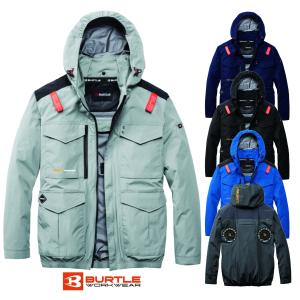 BURTLE バートル 2026年モデル S〜4XL ハイバック 長袖ブルゾン ジャケット 服のみ 遮熱 空調 作業服 AC2101