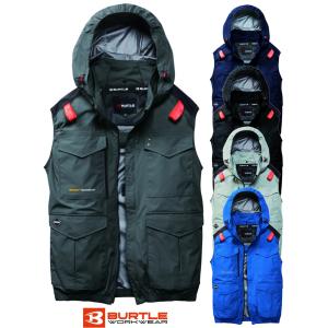 【当日出荷】BURTLE バートル 2026年モデル S〜4XL ハイバック ベスト 服のみ 遮熱 空調 作業服 AC2104