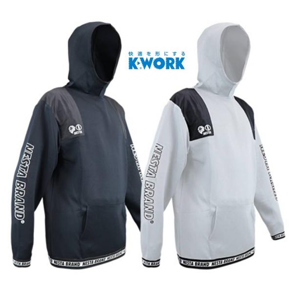 【送料無料】K-WORK ケイワーク ネスタ ストレッチ パーカー AIRLAYER NEW-12H...