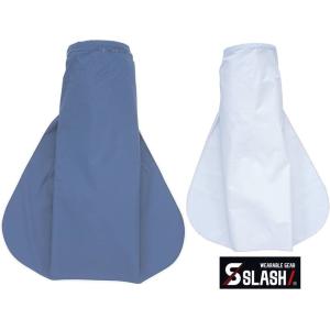 SLASH エプロン 腰下 ワンタッチ前掛け 防水 塩化ビニール製