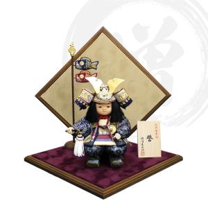 柿沼東光 五月人形 木目込み 伝統工芸士 作 (伝統工芸品 正絹 竜鳳 白