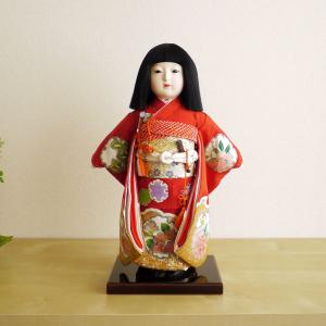 市松人形 コンパクト 単品 抱き人形 10号 人形のみ 着物 かわいい