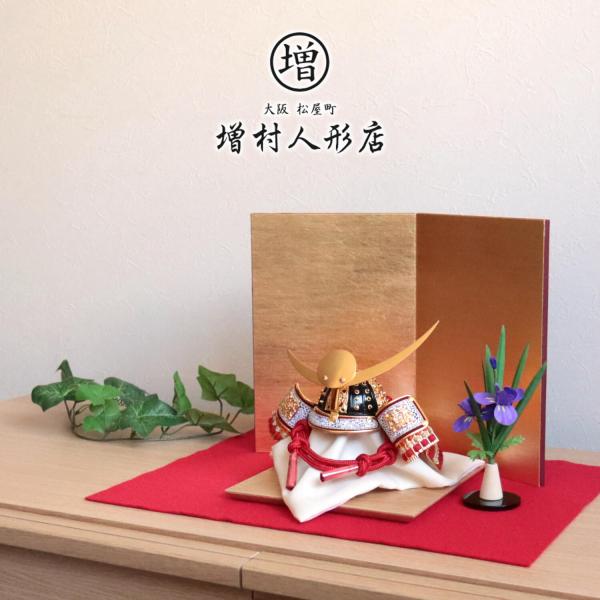 五月人形 コンパクト おしゃれ インテリア 兜飾り 5月人形  端午の節句  誠山 上杉謙信 増村人...