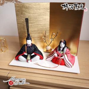 木目込】【雛人形】木目込／収納タイプ木目込人形：やよい小箱：柿沼