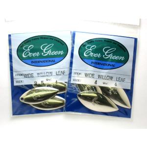 EverGreen エバーグリーン スピナーベイトブレード ワイドウイロー