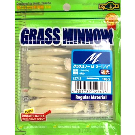 エコギア グラスミノーM パールグロウ