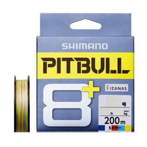 シマノ ピットブル8プラス 10m×5カラー 200m巻き