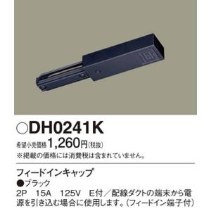 パナソニック(Panasonic) 配線ダクトフィードインキャップ DH0241K (ブラック)