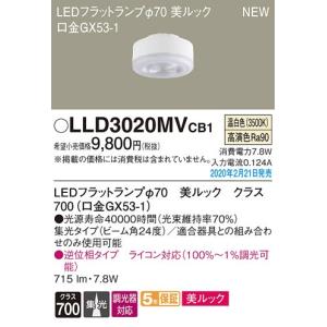 Panasonic（パナソニック） 交換用LEDフラットランプ(φ70) (昼白色