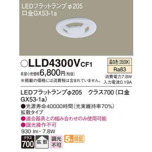 Panasonic（パナソニック） 交換用LEDフラットランプ(φ70) (昼白色