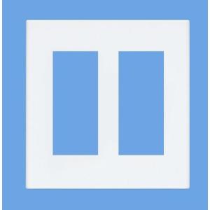 パナソニック(Panasonic) コスモシリーズワイド21 コンセントプレート(3+3コ用)(スク...