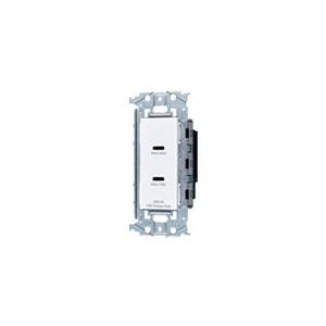 Panasonic 電設資材 パナソニック WTL147740MW 埋込充電用USB