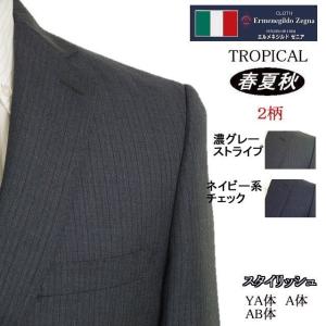 ZEGNA（ゼニア） 春夏新作 エルメネジルドゼニア トロピカル 淡灰
