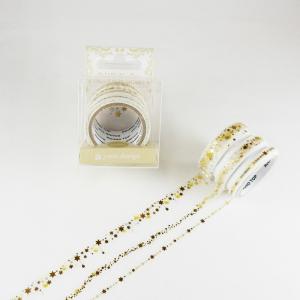 マスキングテープ ラウンドトップ マステ 矢野デザイン feminine BrilliantGold 幅5 8 11mm 長さ400cm YD-MK-116