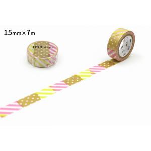 マスキングテープ mt マステ  mt 1P つぎはぎ・I(15mm×7m)