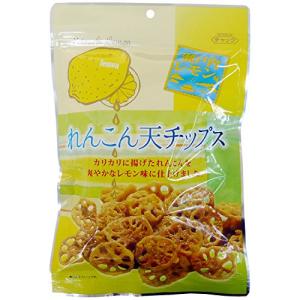 レンコンチップス 瀬戸内レモン味 50g 10袋 ダイコー｜masuters-mart