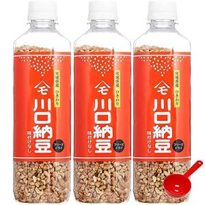 川口納豆 乾燥納豆 180g ×3個セット 宮城県産大粒大豆使用 フリーズドライ ひきわり ドライ納豆 干し納豆※現在計量スプーンの付属はございません