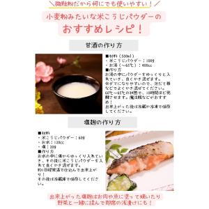 米麹 粉末 小麦粉みたいな米こうじパウダー 1...の詳細画像5