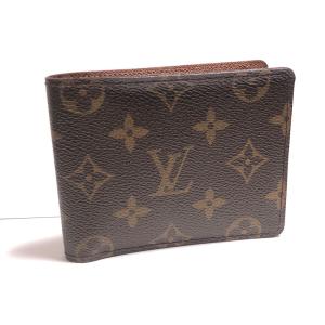 LOUISVUITTON　ルイヴィトン　ポルトフォイユ・シュルティプル　M60895　モノグラム　お札入れ　2つ折り　小銭入れ無｜masuya-shopping