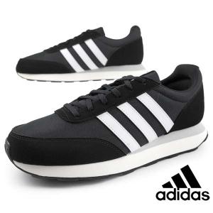 アディダス adidas RUN 60S 3.0 M HP2258 ラン 黒白 ランニングシューズ マラソン ジョギング スニーカー スポーティー シンプル 軽量 メンズ 送料無料｜masuya92