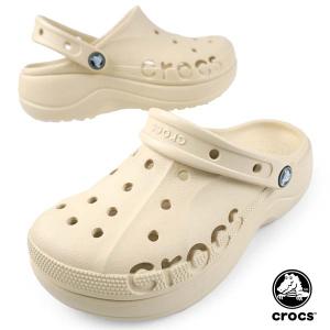 クロックス crocs BAYA PLATFORM CLOG 208186 バヤ プラットフォーム クロッグ 11S 厚底 サンダル カジュアル かわいい レディース 送料無料 国内正規品