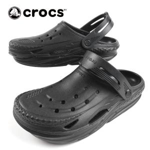 [特価] クロックス crocs OFF GRID CLOG 209501-001 オフ グリッド クロッグ 黒 ブラック コンフォート サンダル スポーティ シンプル メンズ 送料無料