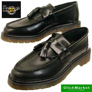 [保革オイルプレゼント] ドクターマーチン Dr.Martens ADRIAN SLIP ON 14573001 黒 キルトタッセル スリッポン レディース/メンズ