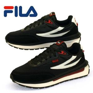 フィラ FILA RENNO 1CM01565-014 ルノ 黒 クラシックランニング カジュアルシューズ メンズの商品画像